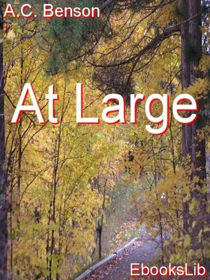 cover image of At Large